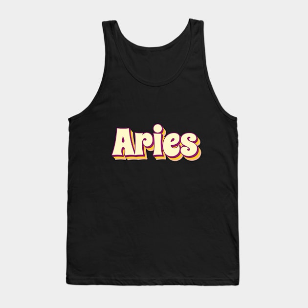 Aries Tank Top by Mooxy